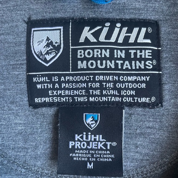 Kuhl Heather Gray and Black Vest - Picture 3 of 8